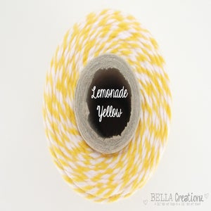 Image of Lemonade Yellow Bakers Twine by Timeless Twine™