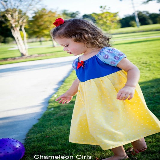 Chameleon Girls — Snow White Inspired Princess Dress